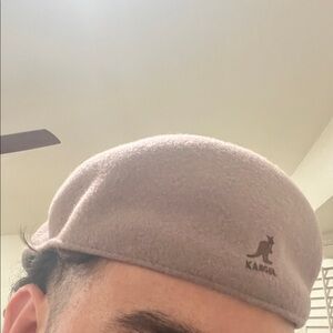 Kangol Light Brown Wool Beret